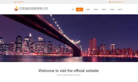 國際貿易公司網站欣賞