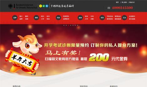 教育培訓學校(xiào)類企業(yè)網站