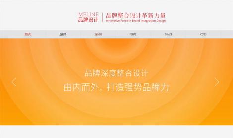 品牌設計(jì)類公司網站