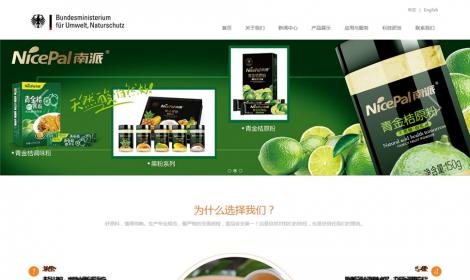 食品類企業(yè)網站（帶手機版）