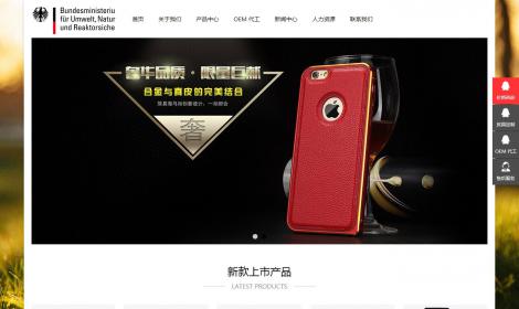 手機電子配件(jiàn)類網站(自适應設備)