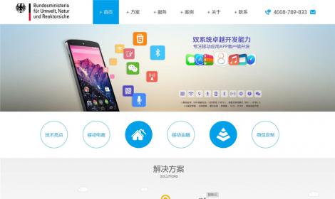 306簡潔大(dà)氣手機軟件(jiàn)開(kāi)發科技類企業(yè)恒峰模闆